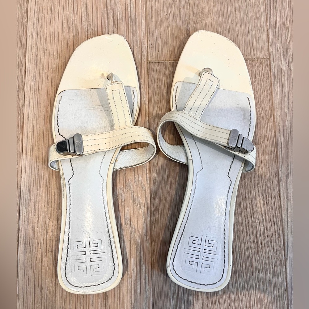 Givenchy Elegant Cream Sandals